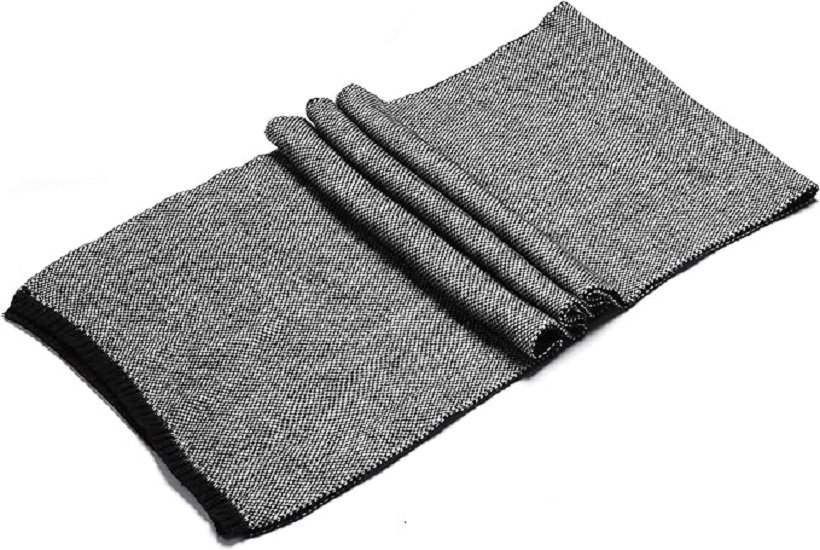 Mens Premium Winter Scarf, Soft Knit Scarves