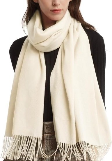 Womens Winter Scarf Cashmere Feel Pashmina Shawl Wraps Soft Warm Blanket