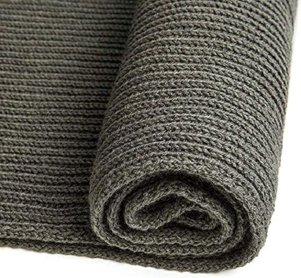 Warm Autumn and Winter Scarf, Unisex Pure Color Winter Neck Warm Knitting Yarn Scarf